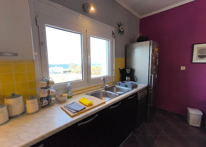 Modern Big House In The Port Of Andros Διαμέρισμα *