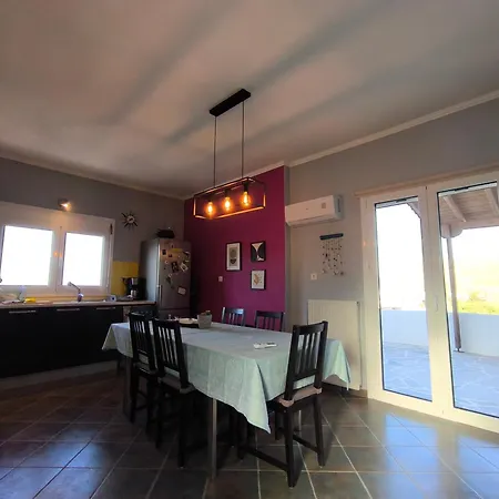 דירה Modern Big House In The Port Of Andros *